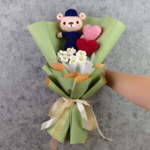 NS policeman Bear Bouquet